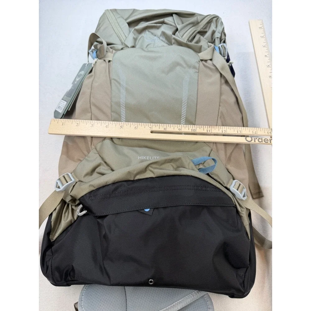 Osprey Hikelite 32L Hiking Backpack Concrete Grey New with Tags $160 retail